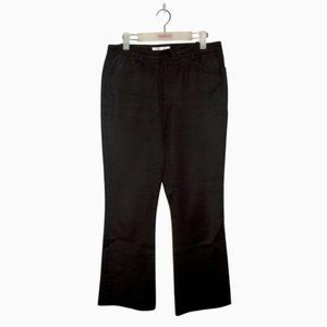 Aero Womens Troer Staight Pants Size 10 Black Stretch Work Wear Corporate